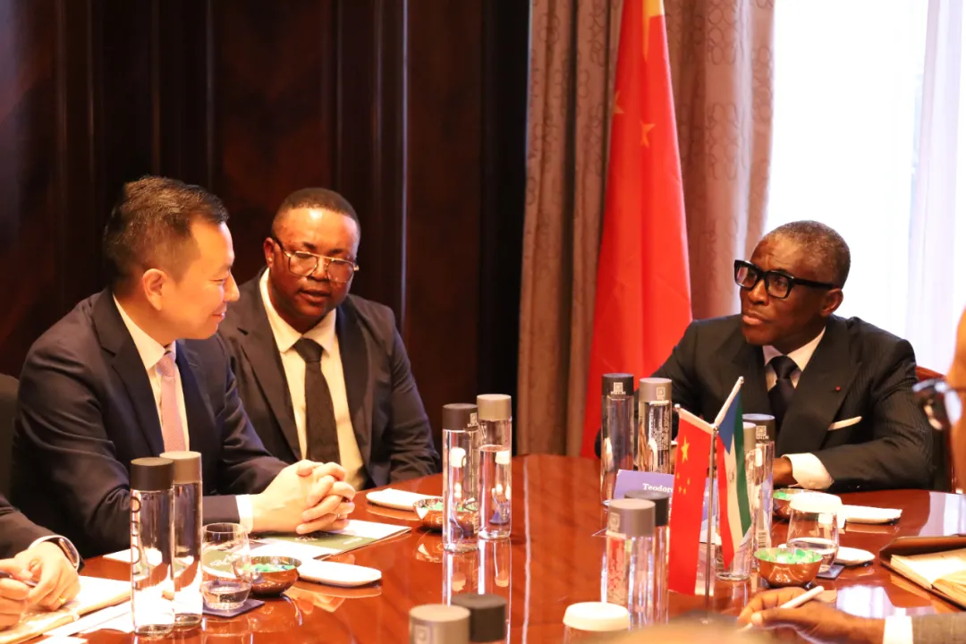 赤道几内亚共和国访华代表与918博天堂股份深入探讨产业协同发展